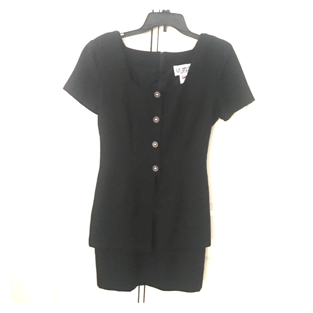 Juniors LaBelle Black Dress